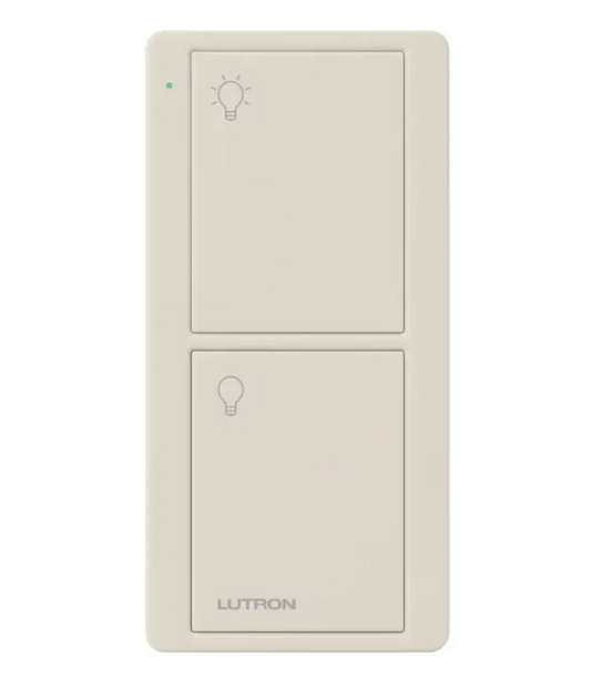 Lutron Pico wireless remote in Light Almond