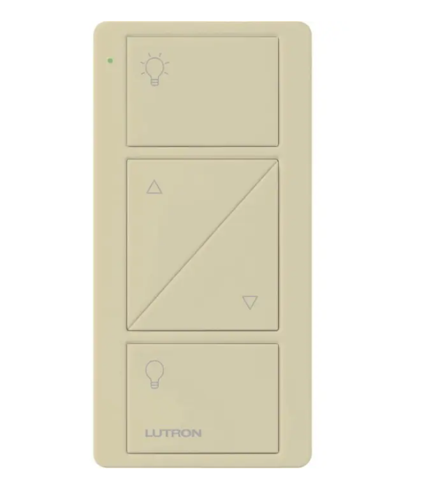 Lutron Pico wireless remote in Ivory