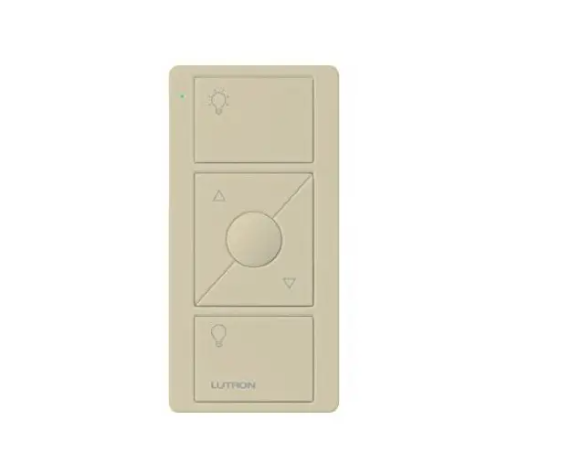 Lutron Pico wireless remote in Ivory