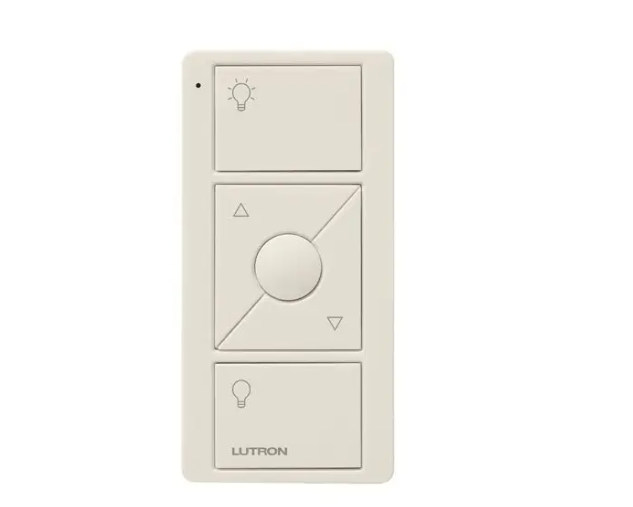 Lutron Pico wireless remote in Light Almond