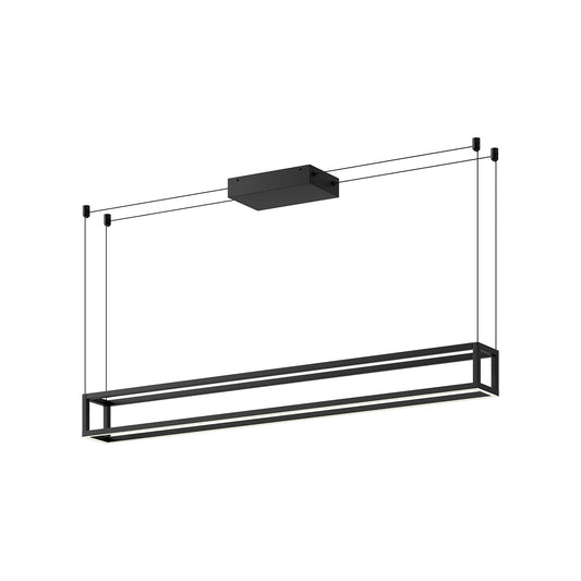 Kuzco Plaza black [universal voltage] linear pendant LP45548-BK-UNV