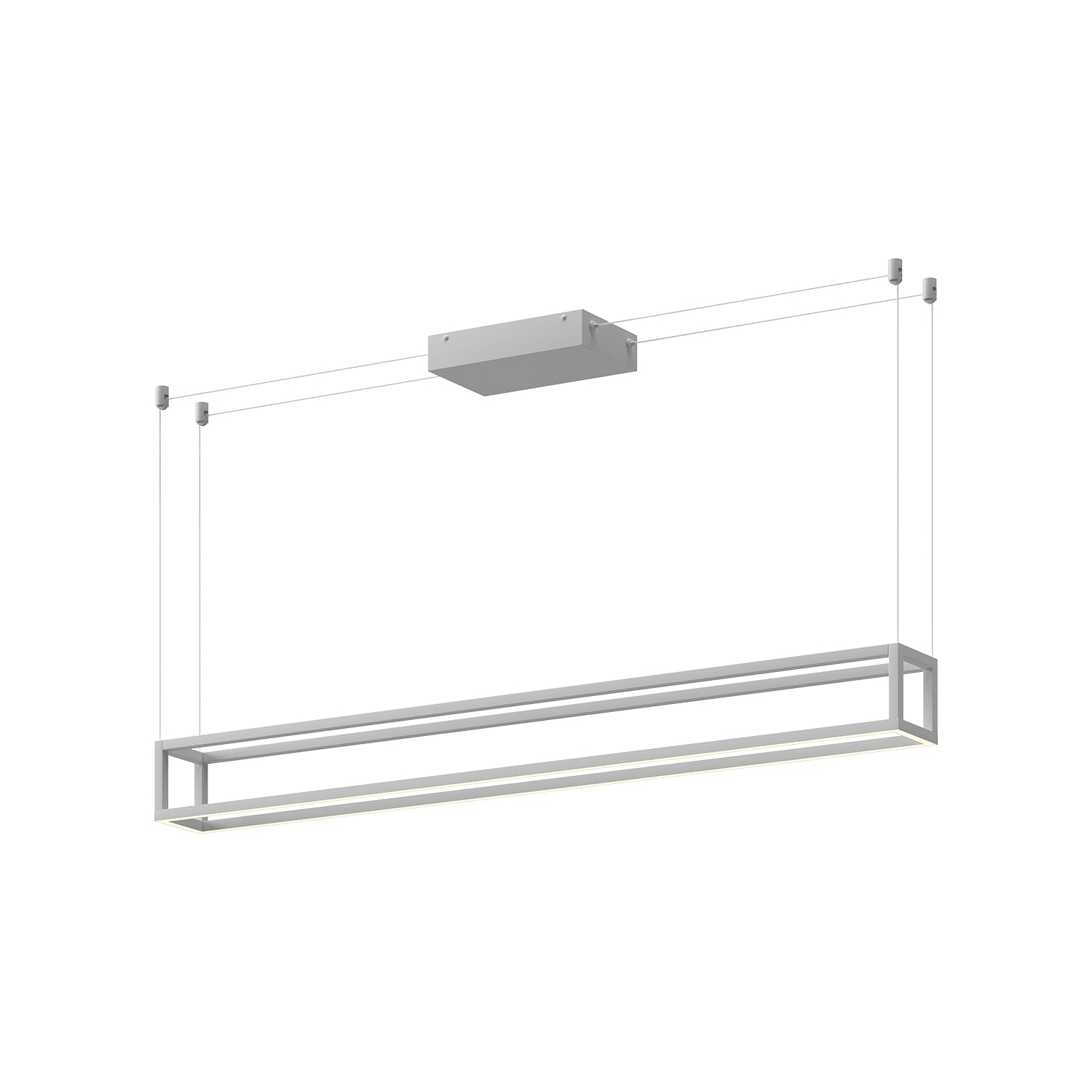 Kuzco Plaza white [universal voltage] linear pendant LP45548-WH-UNV