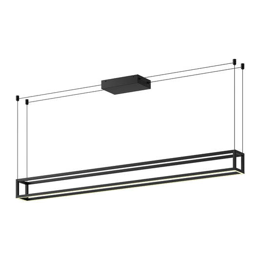Kuzco Plaza black [universal voltage] linear pendant LP45560-BK-UNV