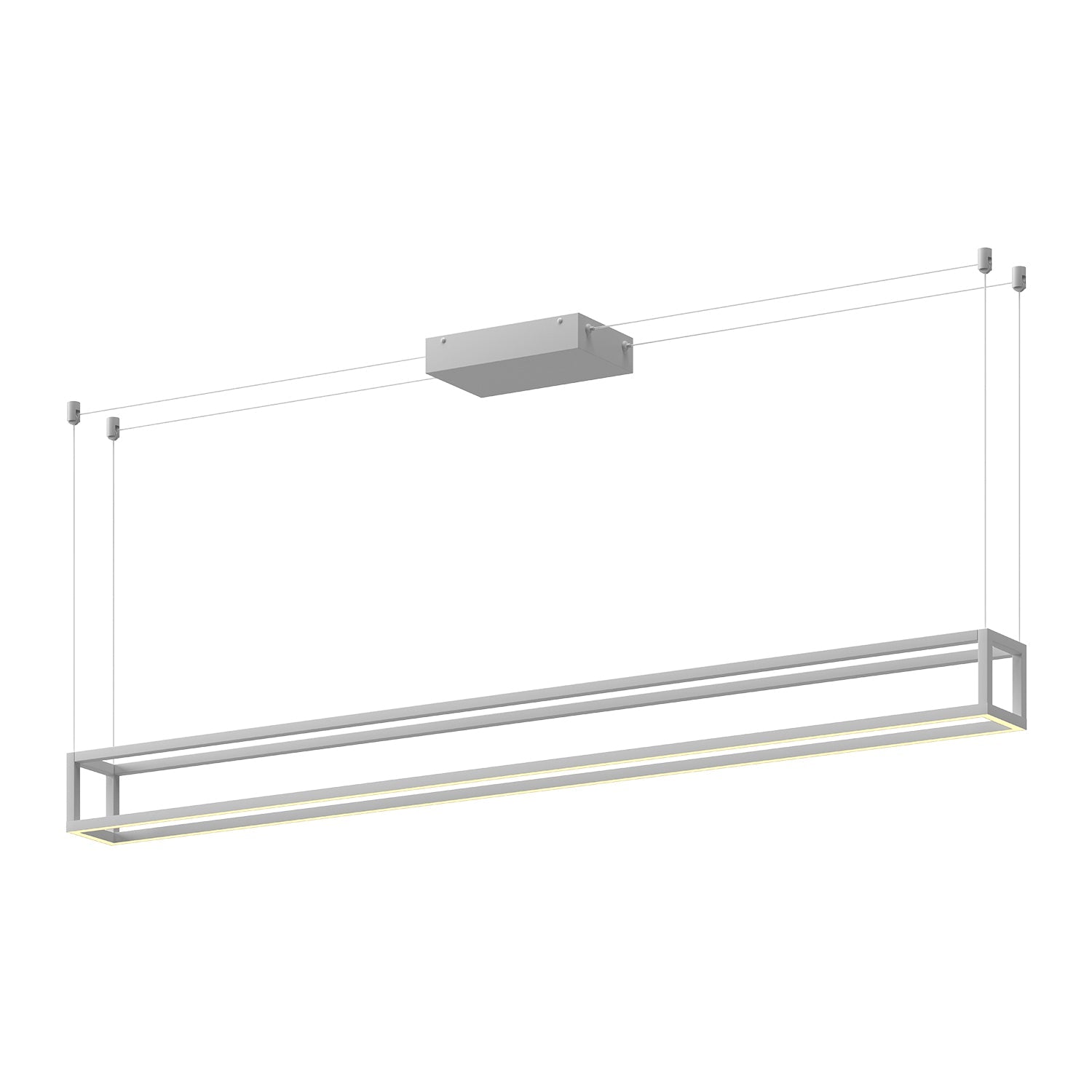 Kuzco Plaza white [universal voltage] linear pendant LP45560-WH-UNV