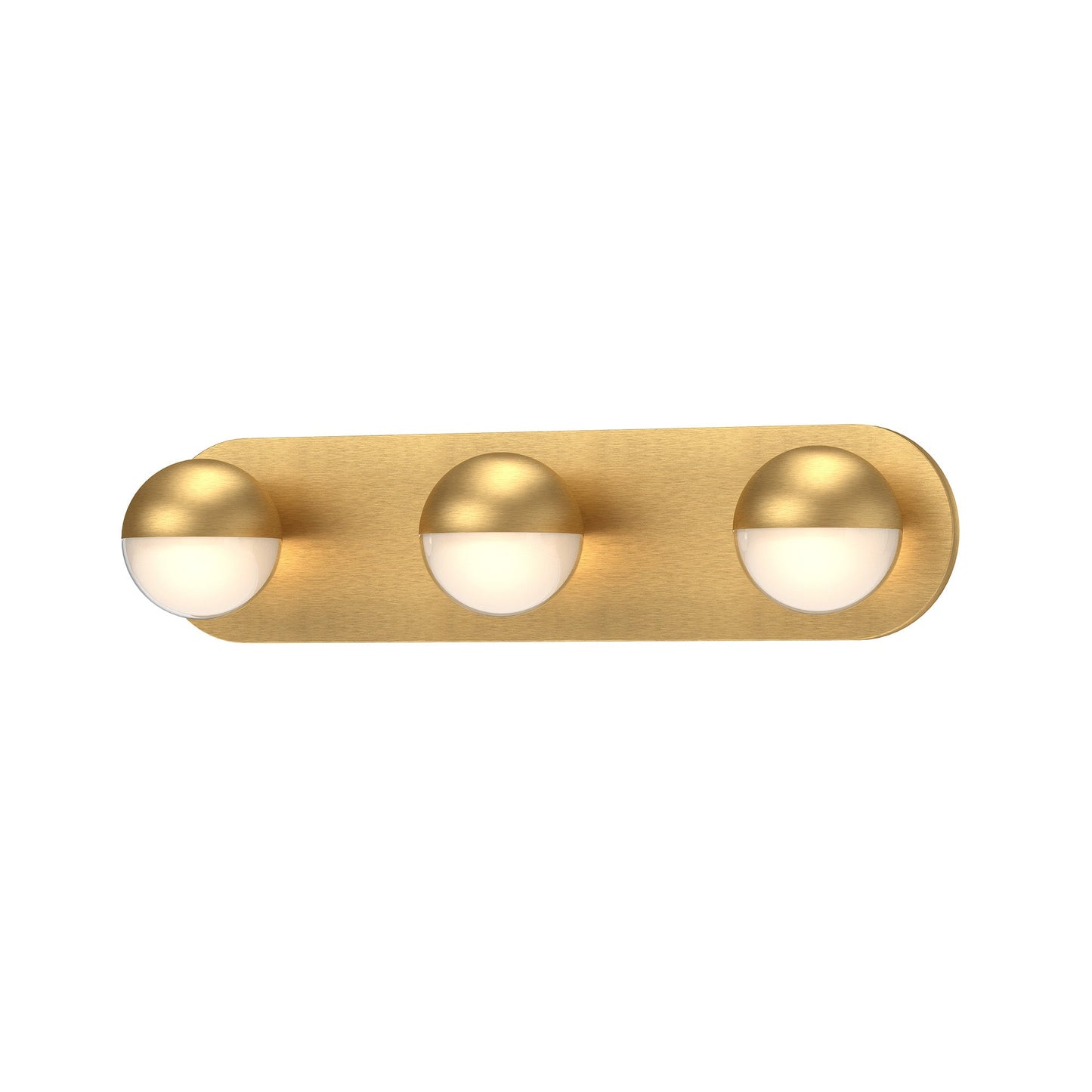 Kuzco Pluto brushed gold vanity light VL47321-BG