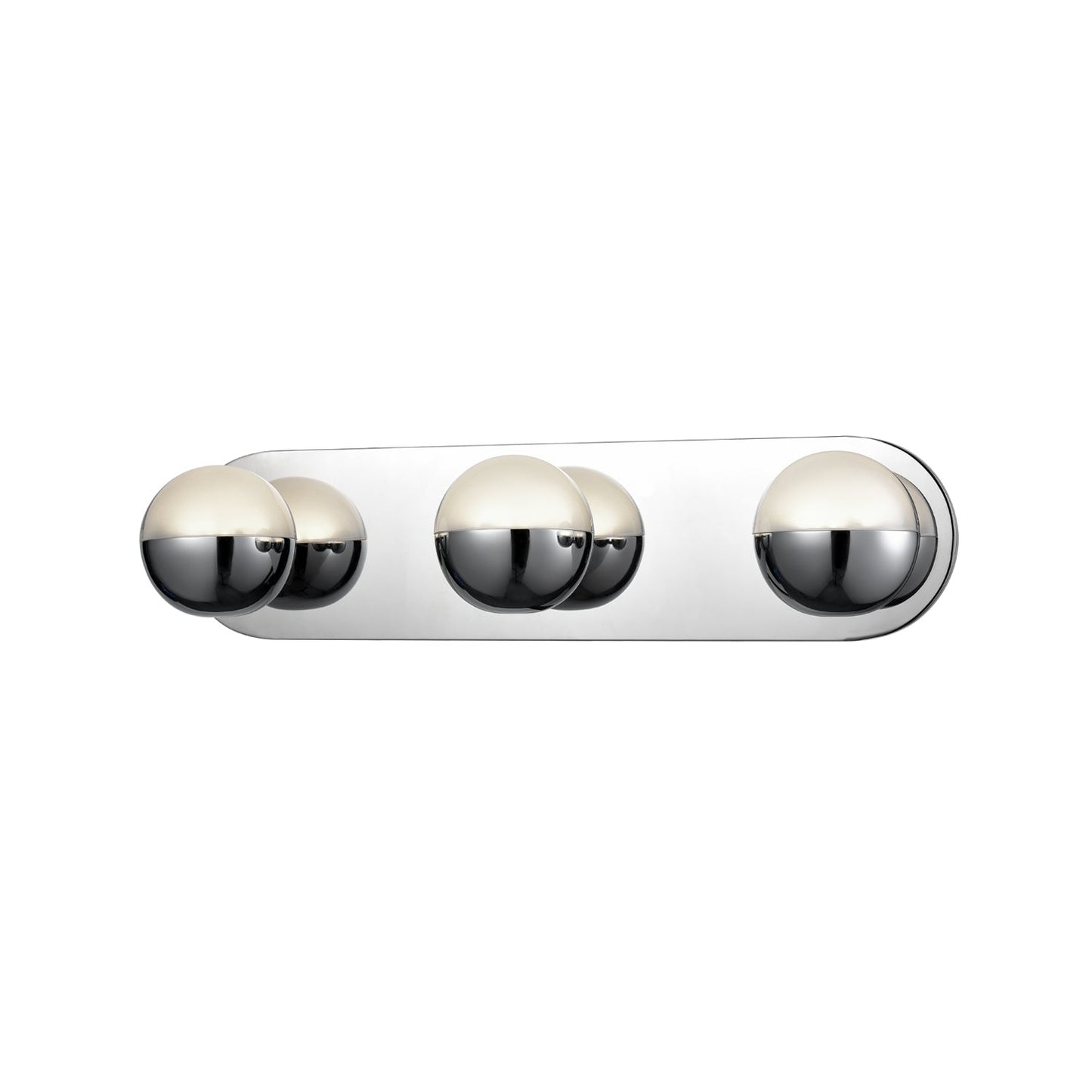 Kuzco Pluto chrome [fixed 2700k color temperature] vanity light VL47321-CH-2700K
