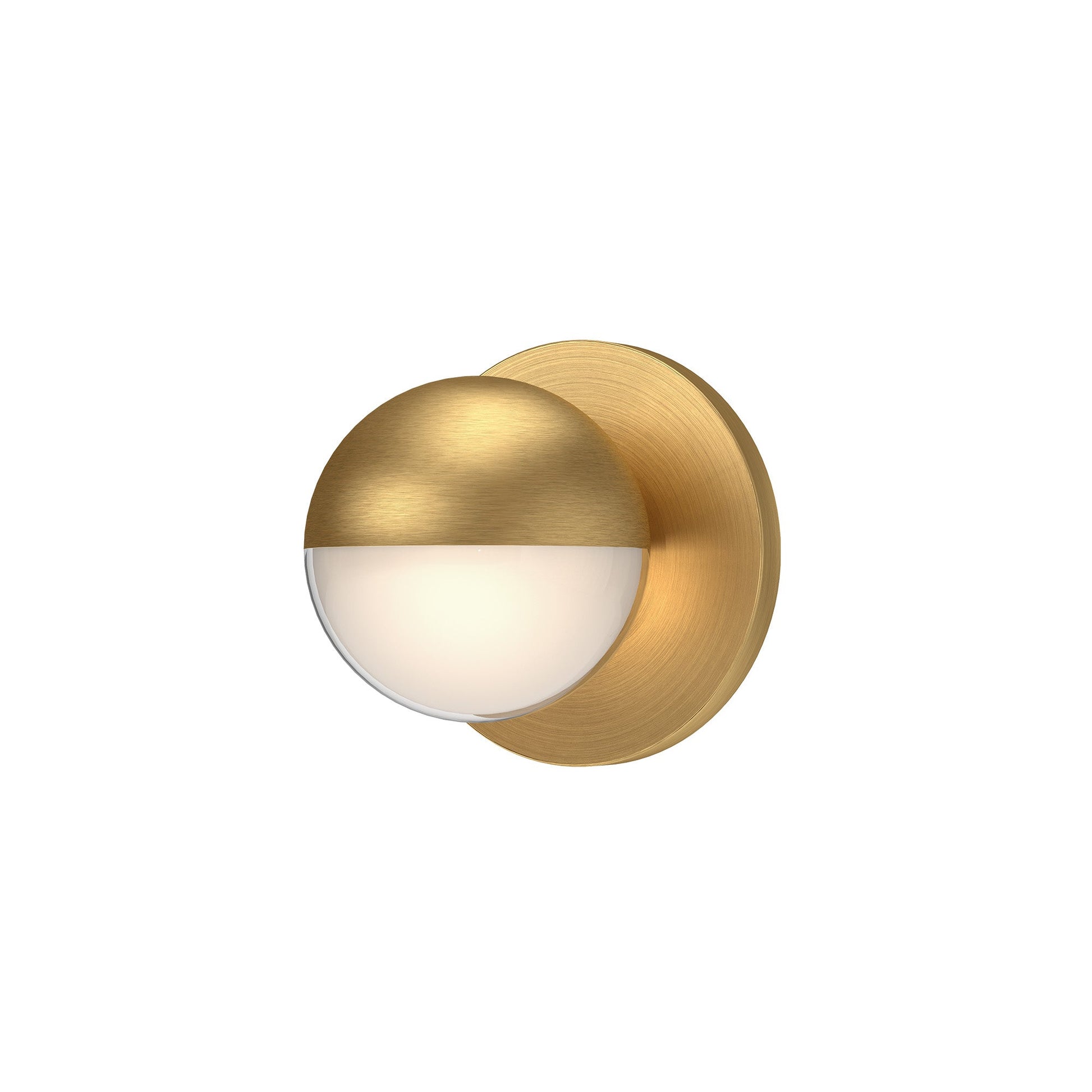 Kuzco Pluto brushed gold wall sconce WS47305-BG