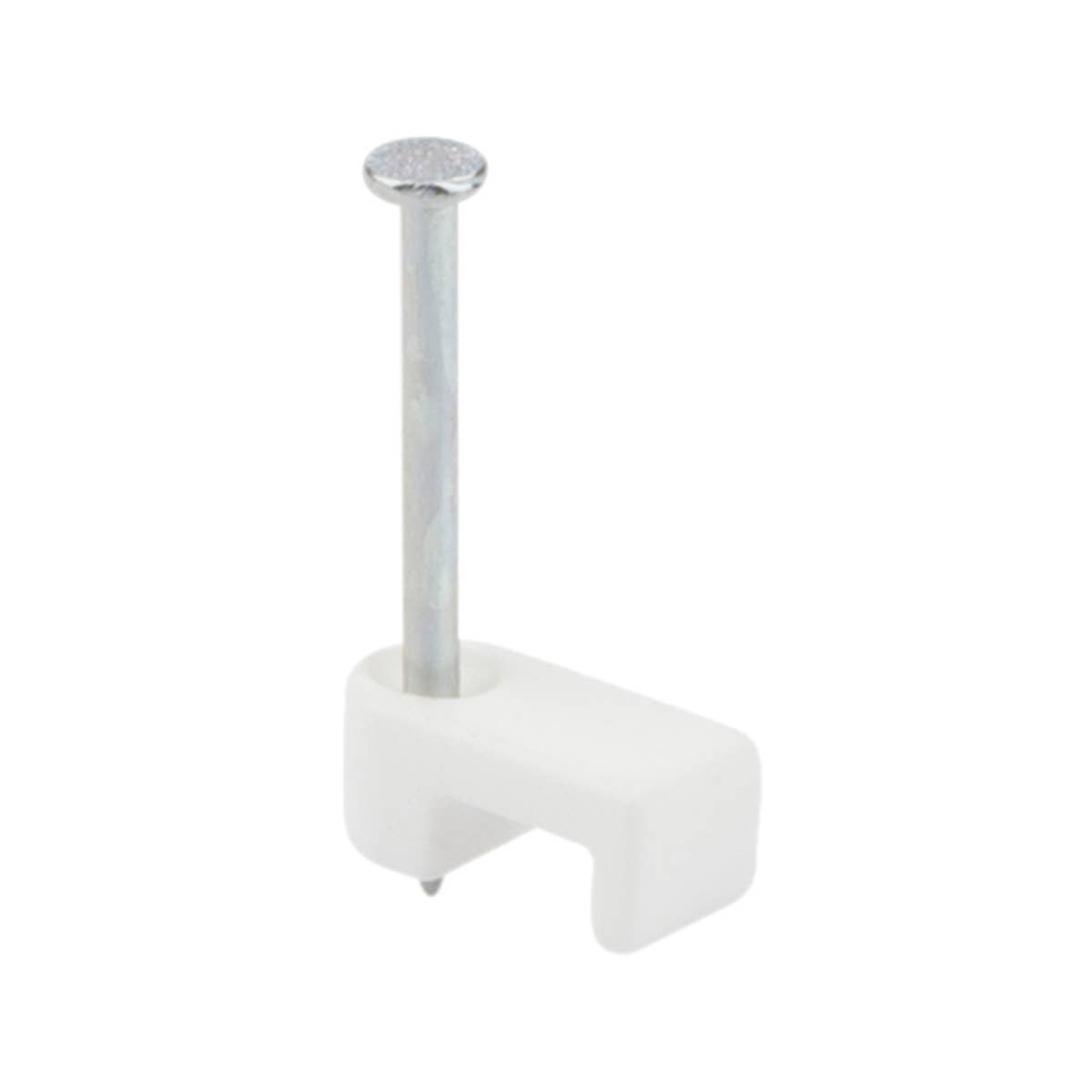 Dottie PLX18W Dottie 1/4 in x 1/8 in White Bell Telephone and Thermostat Wire Strap PLX18W