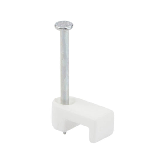 Dottie PLX18W Dottie 1/4 in x 1/8 in White Bell Telephone and Thermostat Wire Strap PLX18W