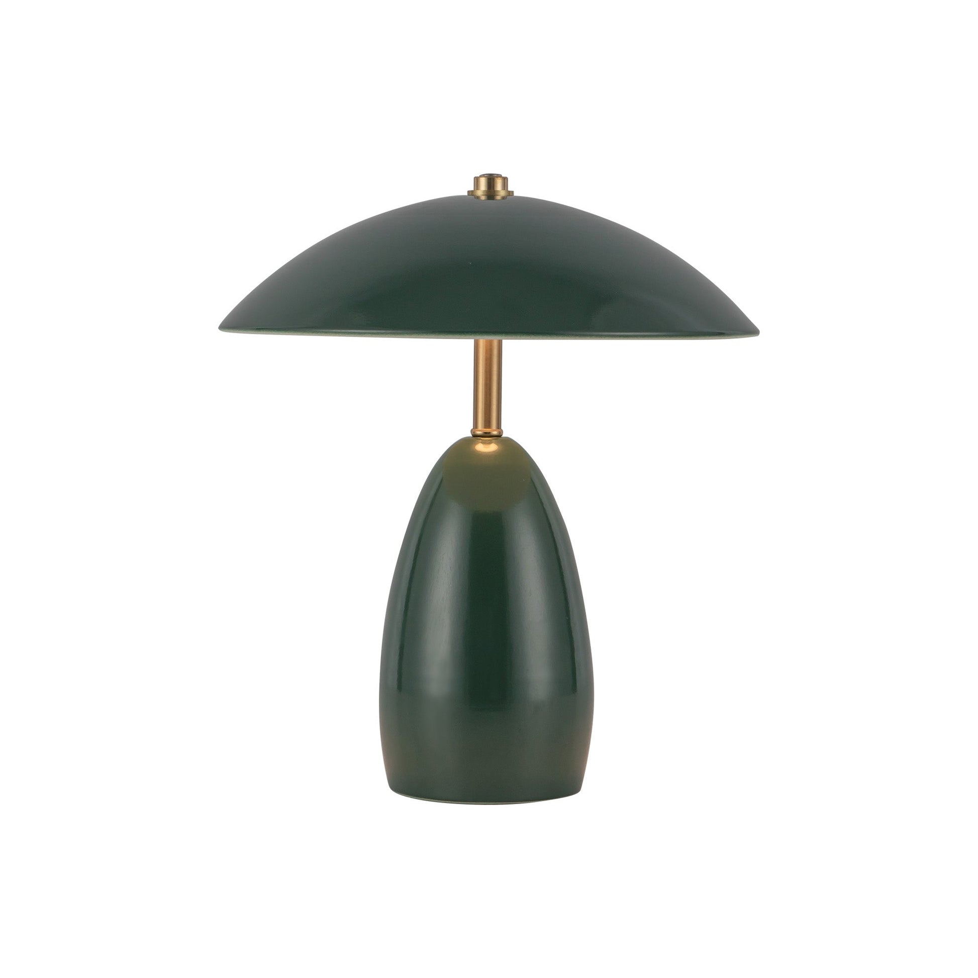 Alora Mood Poppy pine green table lamp TL437409PGN