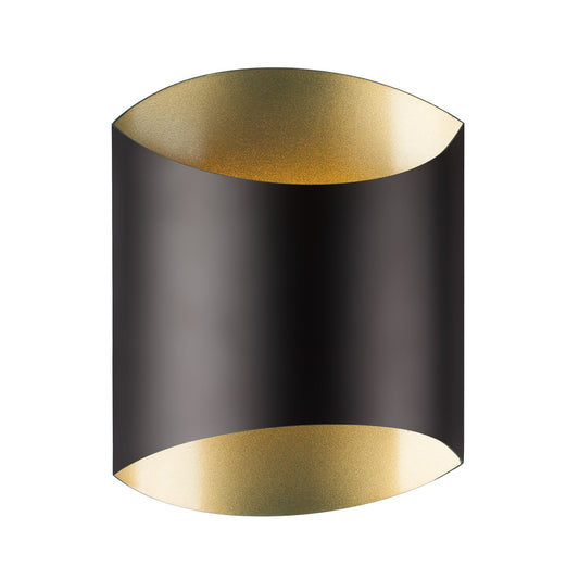 Kuzco Preston black wall sconce 601471BK-LED