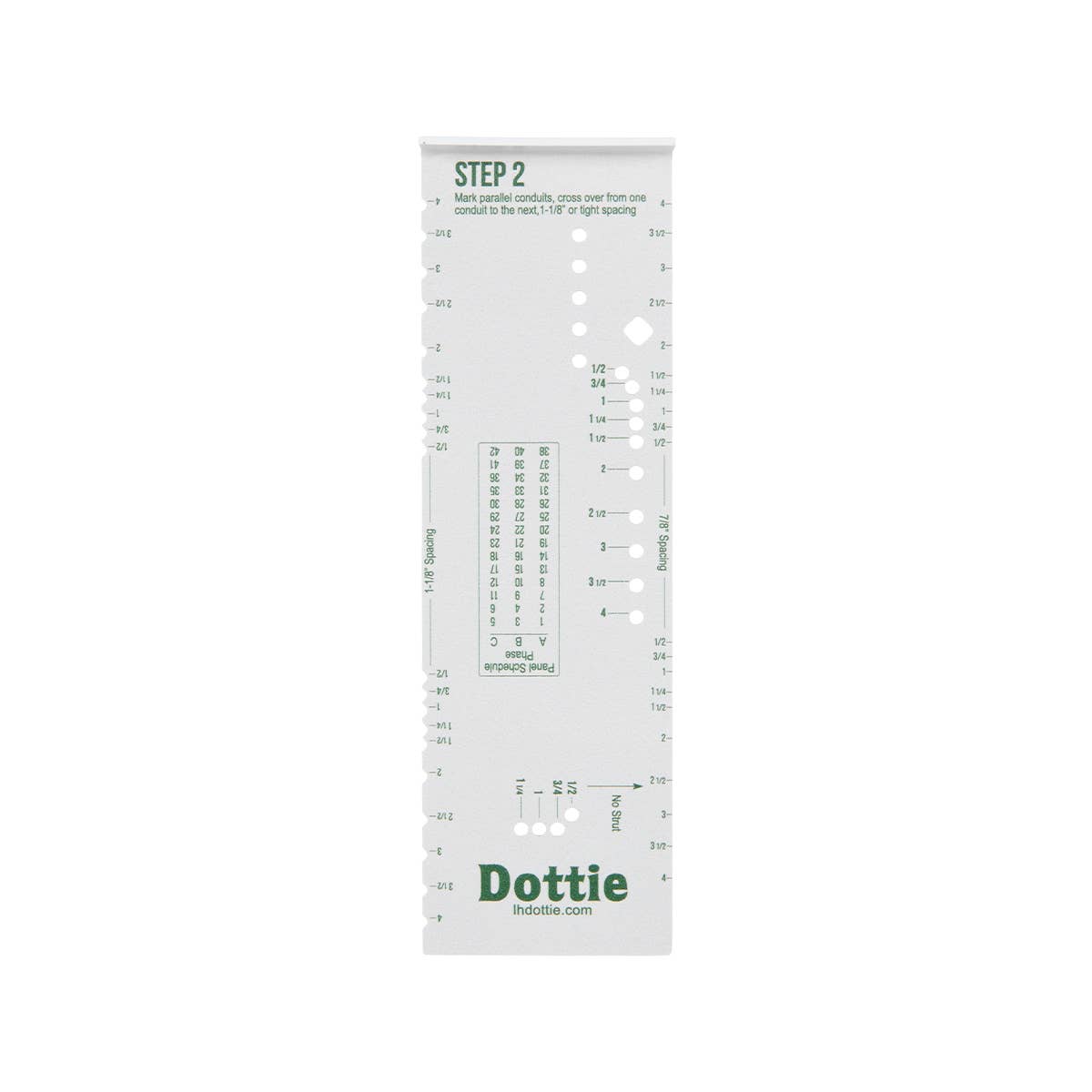 Dottie PTLG Dottie Punch Tool Layout Guide PTLG