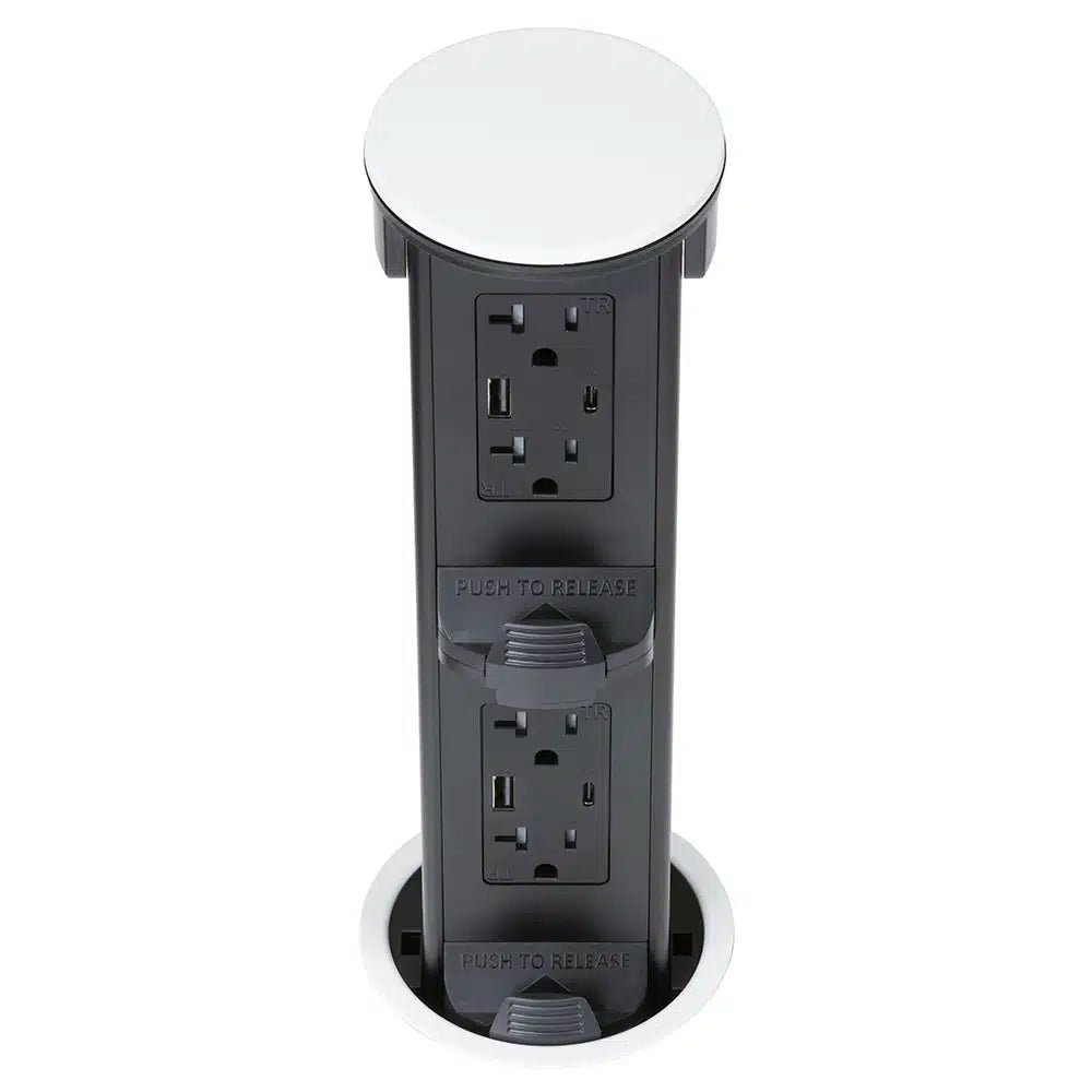 Lew Electric PUR20AC2PD-WT White Kitchen Countertop Box
