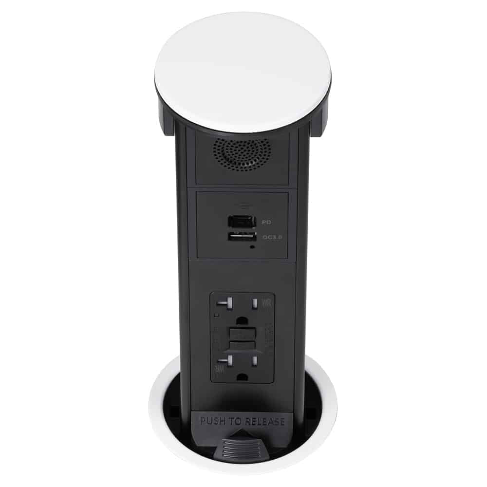 Lew Electric PUR20GACBTD-WT White Kitchen Countertop Box