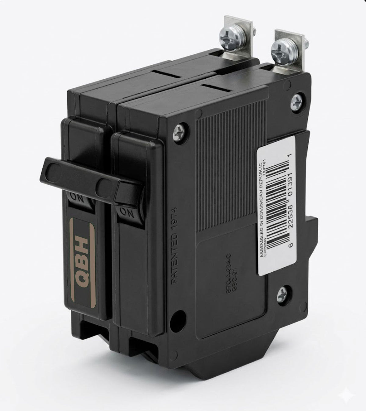Commander 50A 120/240V 2 Pole Bolt-On Circuit Breaker 10kA Interrupt Rating