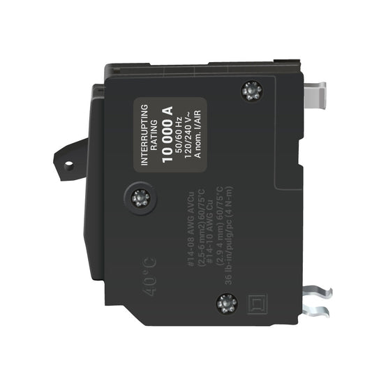 Square D 40 Amp 1 Pole 120/240V QO Series Circuit Breaker Plug-On