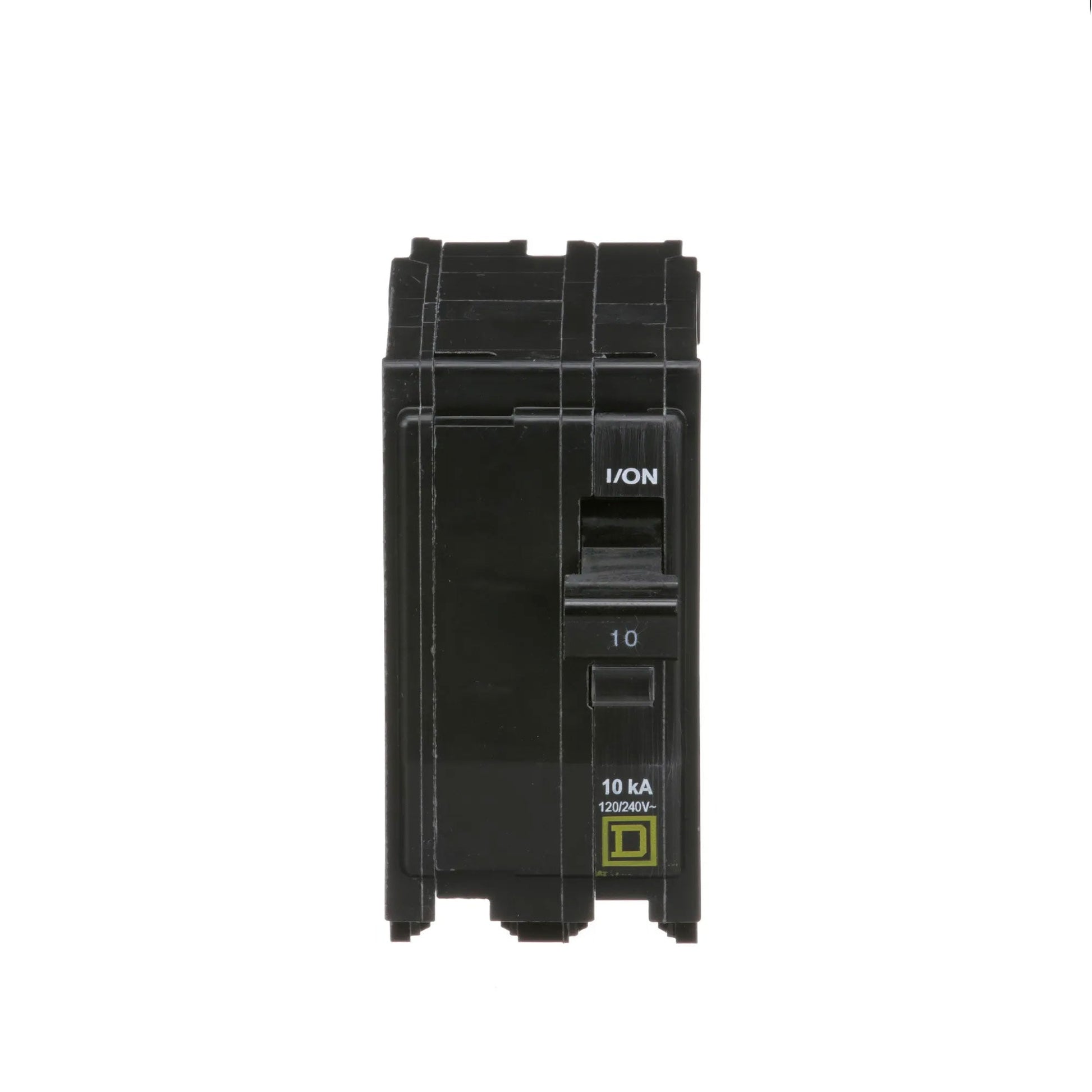 Square D 10 Amp 120/240V 2 Pole Plug-In Circuit Breaker QO Series