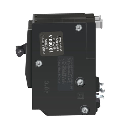 Square D 90 Amp 2 Pole 120/240V Plug-On Circuit Breaker Thermal Magnetic