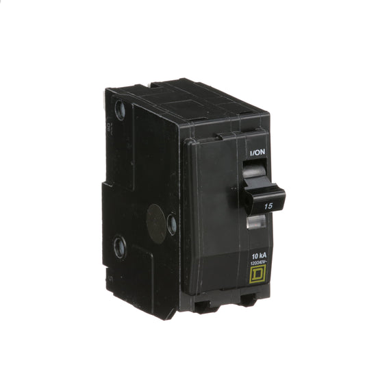 Square D 15 Amp 2 Pole 120/240V Miniature Circuit Breaker Plug-In Type