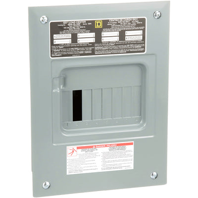 Square D 100A 120/240V 1-Phase 6-Space Main Lug Load Center NEMA 1