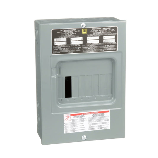 Square D 100A 120/240V 1-Phase 6-Space 12-Circuit Load Center NEMA 1