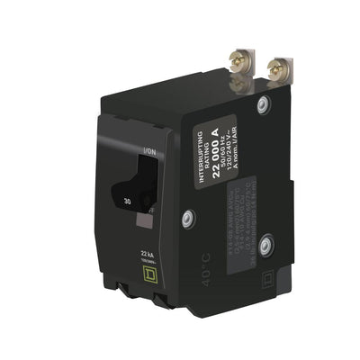 Square D 30A 2 Pole 120/240VAC Bolt-On Circuit Breaker 22kA Interrupt Rating