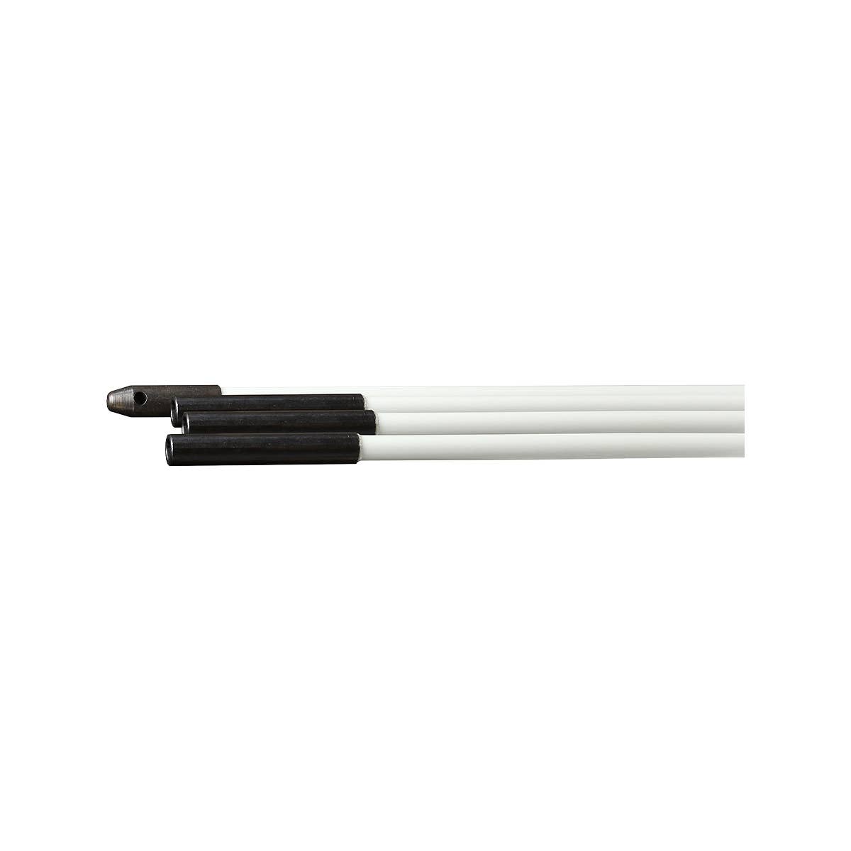 Dottie QS2524 Dottie 1/4 in x 24 ft White Rod w/ Eye & Hook QS2524
