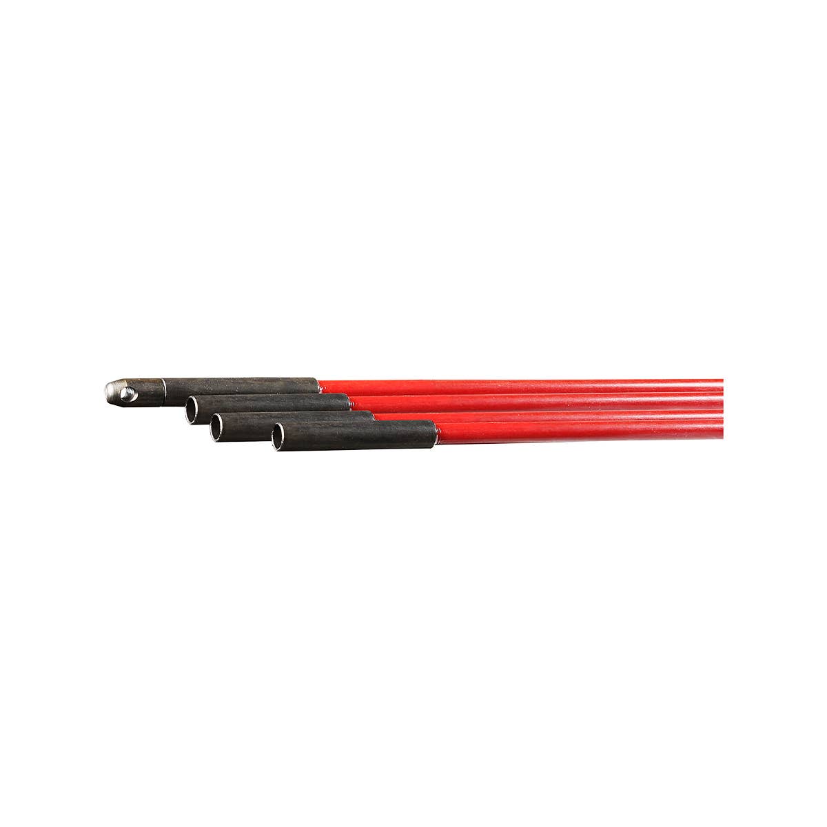 Dottie QS3612 Dottie 3/16 in x 12 ft Red Rod w/ Eye & Hook QS3612