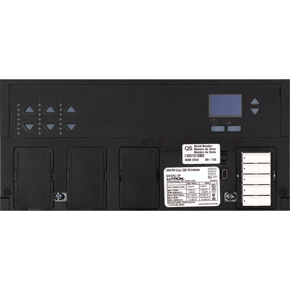 Lutron GRAFIK keypad faceplate in No Faceplates