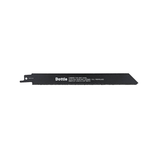 Dottie R800TG Dottie 3/4 in x 8 in Carbide Grit Reciproblade R800TG
