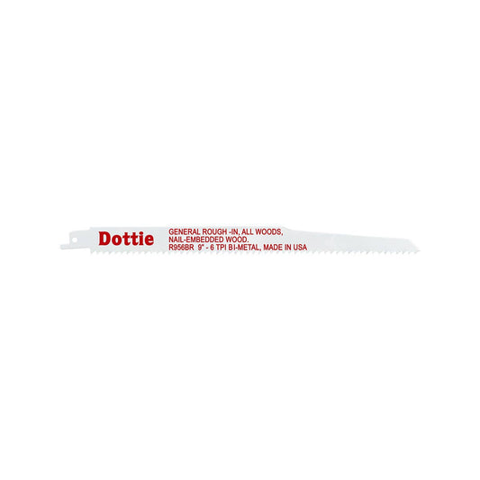 Dottie R956BR Dottie 3/4 in x 9 in Bi-Metal Reciproblade R956BR