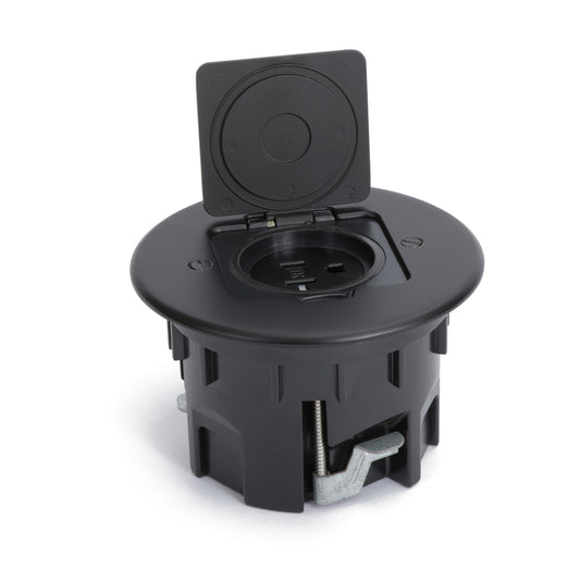 Lew Electric RB-OBK Black floor box