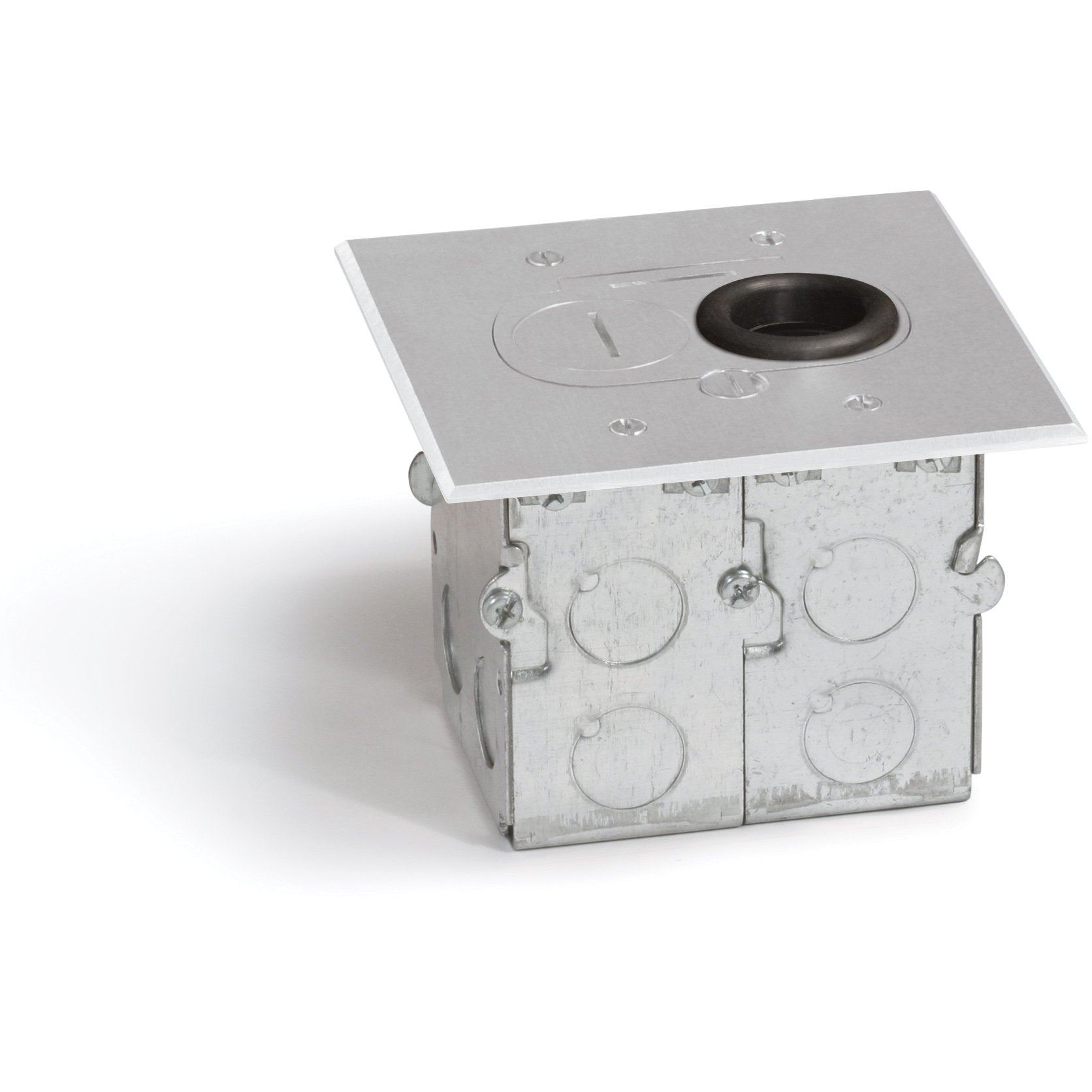 Lew Electric RCFB-1-A Aluminum recessed floor box