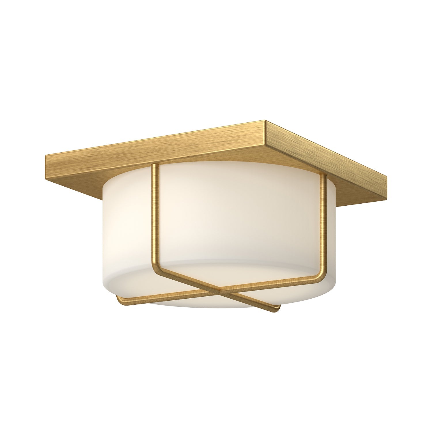 Kuzco Reglao brushed gold flush mount FM45910-BG/OP
