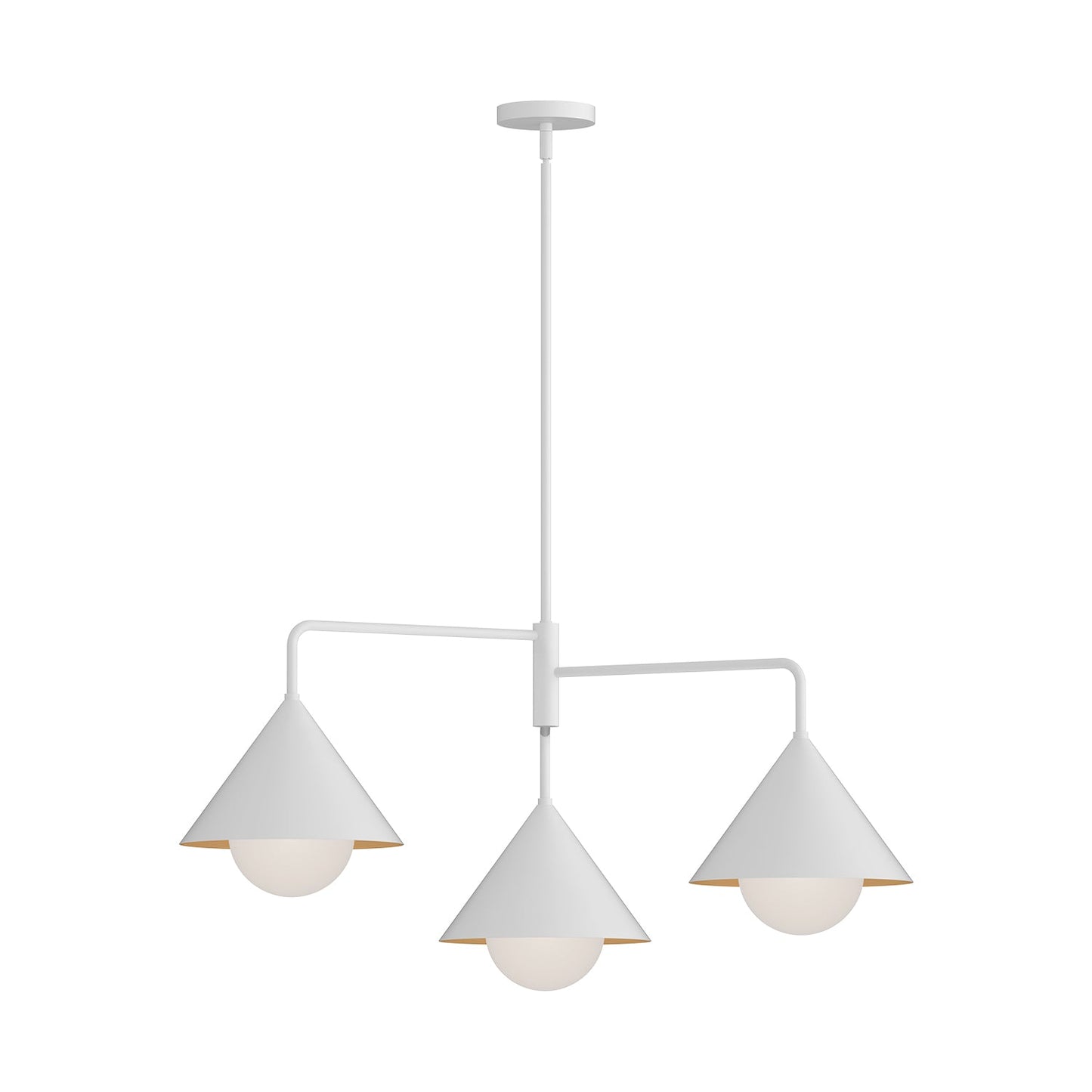 Alora Mood Remy white chandelier CH485245WHOP