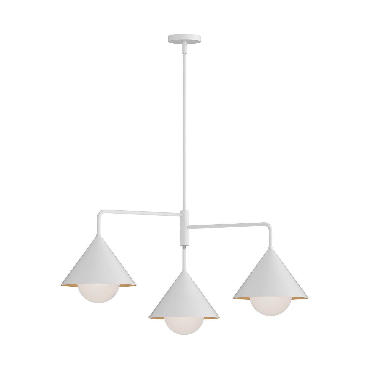 Alora Mood Remy white chandelier CH485245WHOP