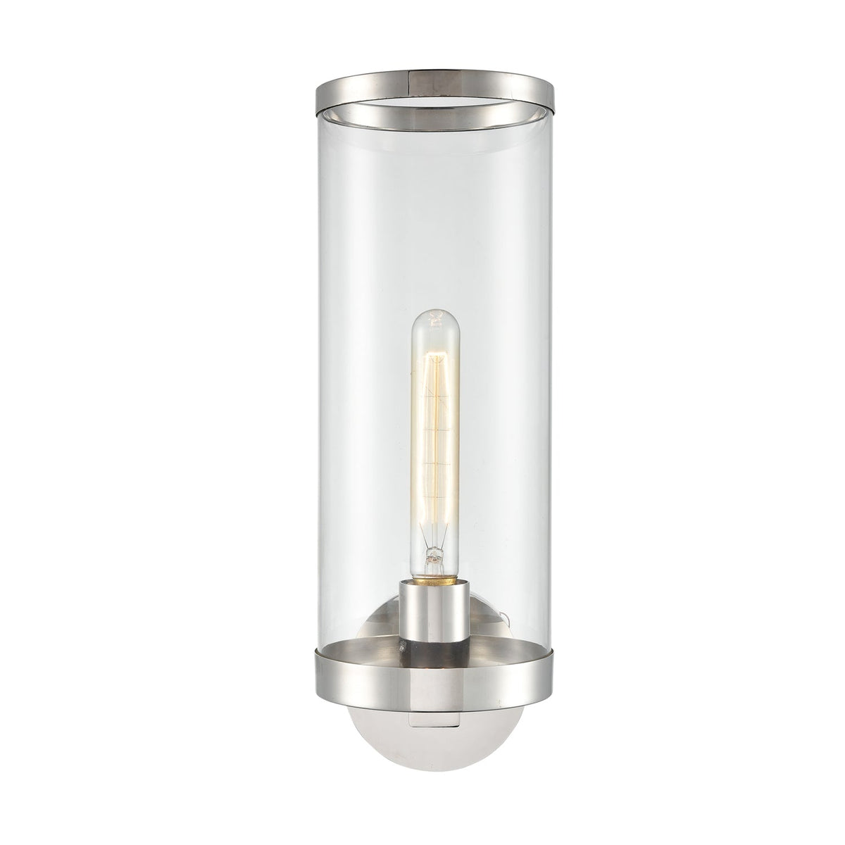Alora Revolve II clear glass vanity light WV311601PNCG