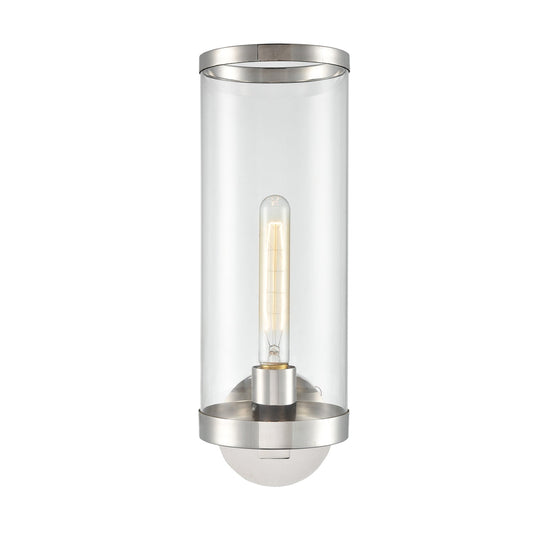 Alora Revolve II clear glass vanity light WV311601PNCG