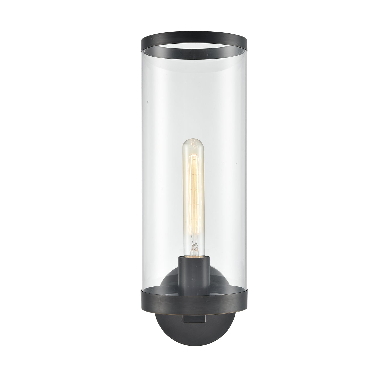 Alora Revolve II clear glass vanity light WV311601UBCG