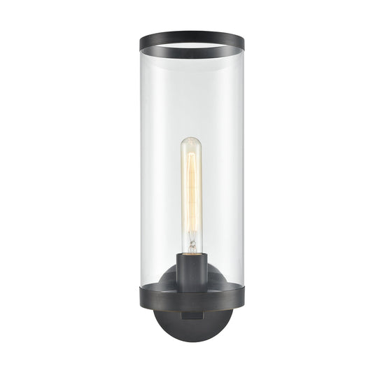 Alora Revolve II clear glass vanity light WV311601UBCG