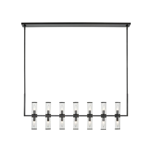 Alora Revolve clear glass linear pendant LP309077UBCG