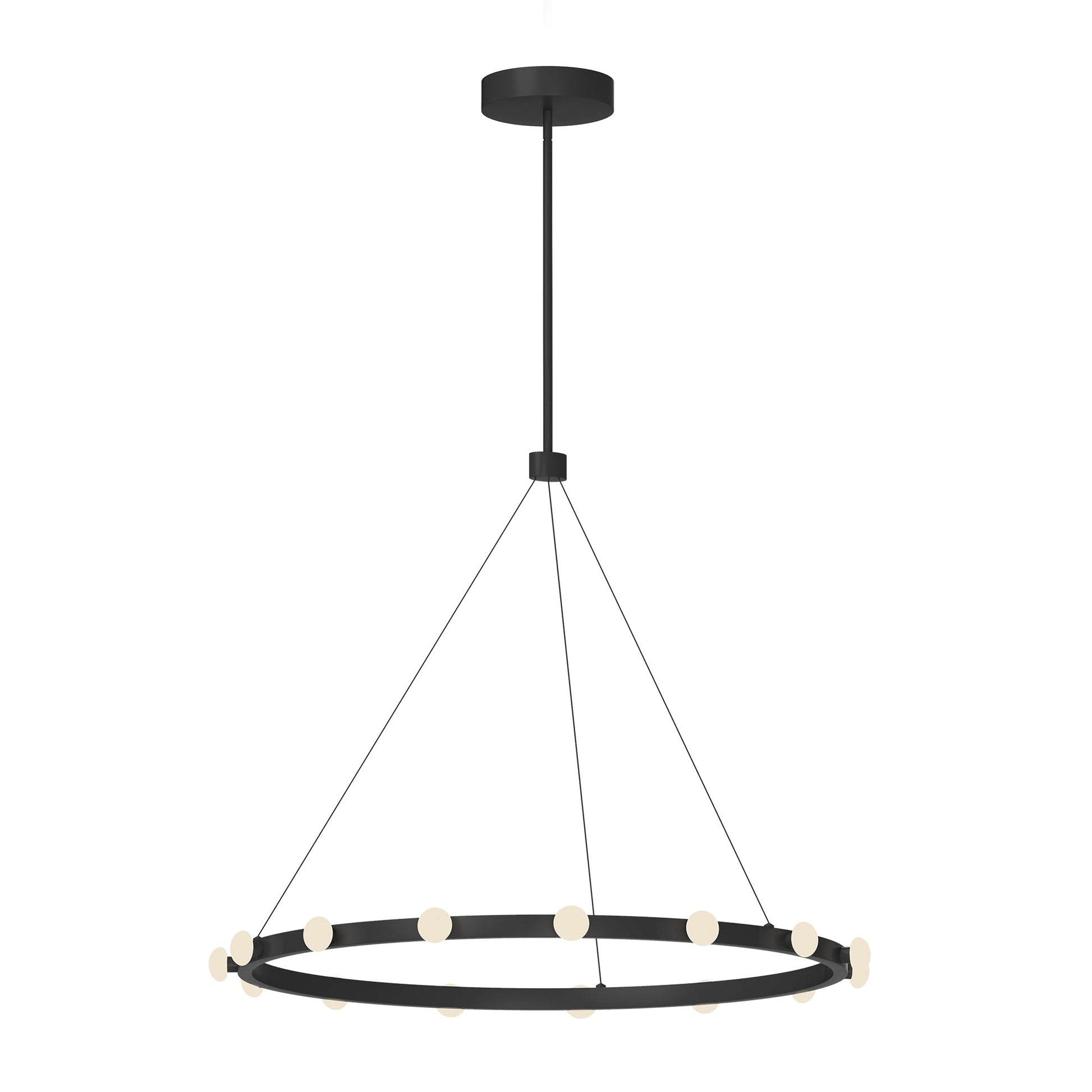 Kuzco Rezz black [universal voltage] pendant PD63428-BK