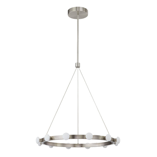Kuzco Rezz brushed nickel pendant PD63428-BN