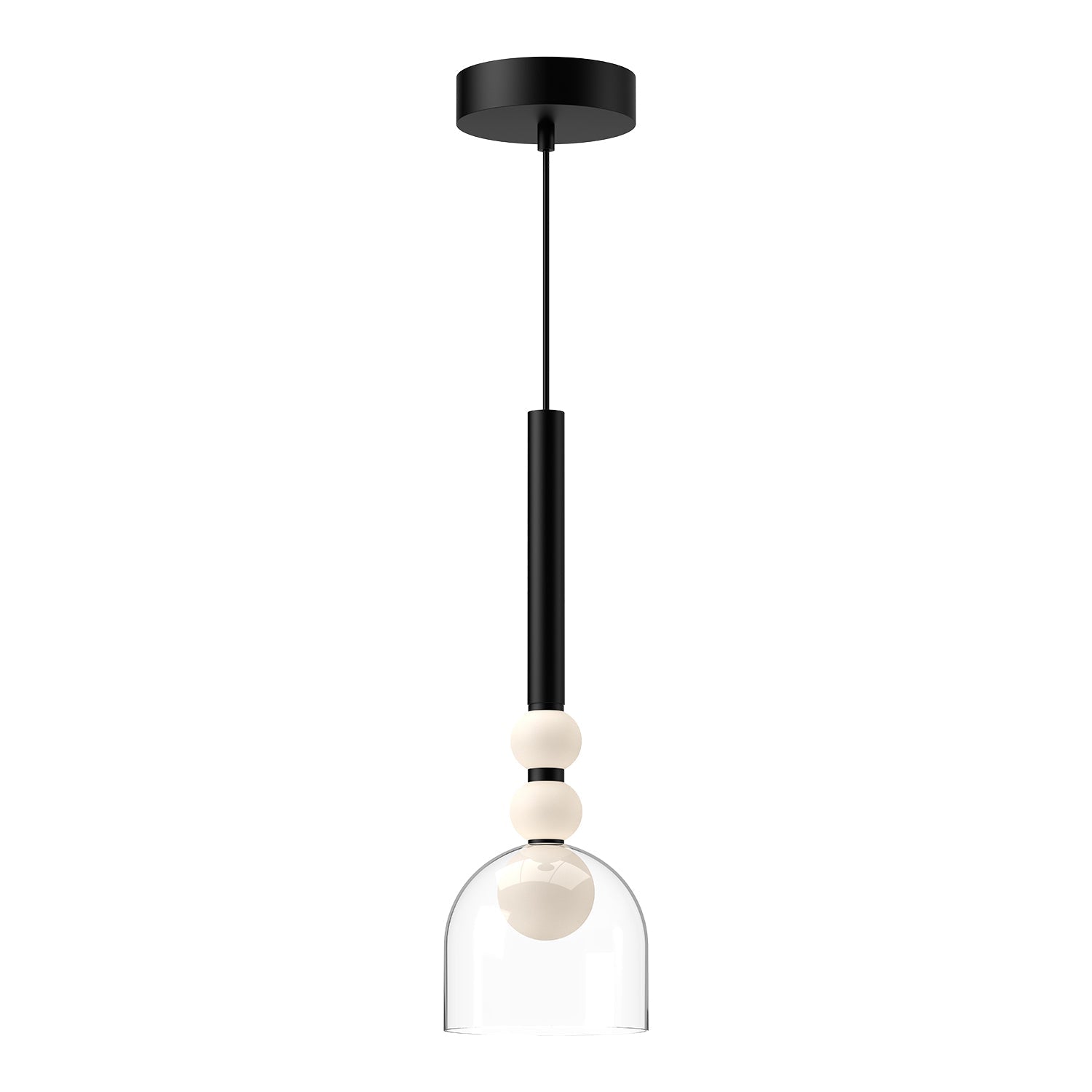 Kuzco Rise black pendant PD30505-BK/CL