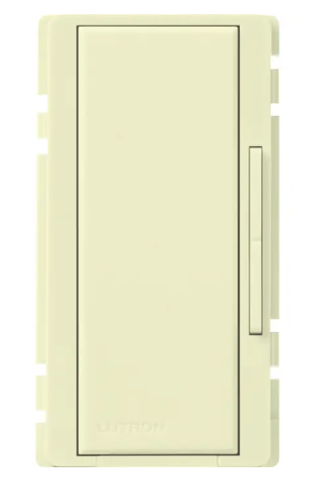Lutron Maestro dimmer switch in Almond