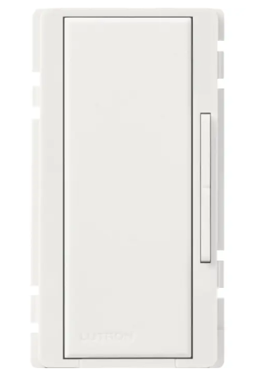 Lutron Maestro dimmer switch in Snow White
