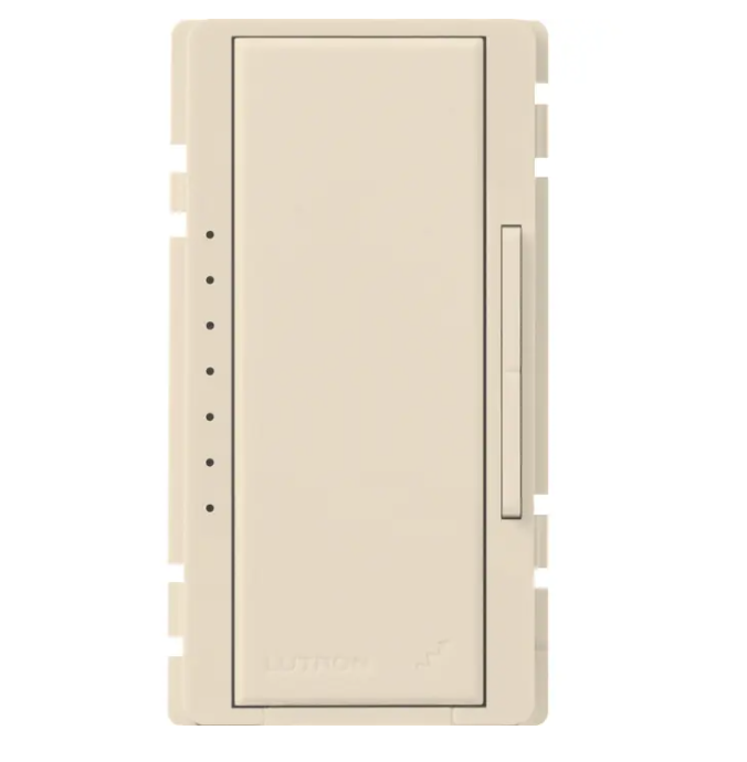 Lutron Maestro dimmer switch in Light Almond