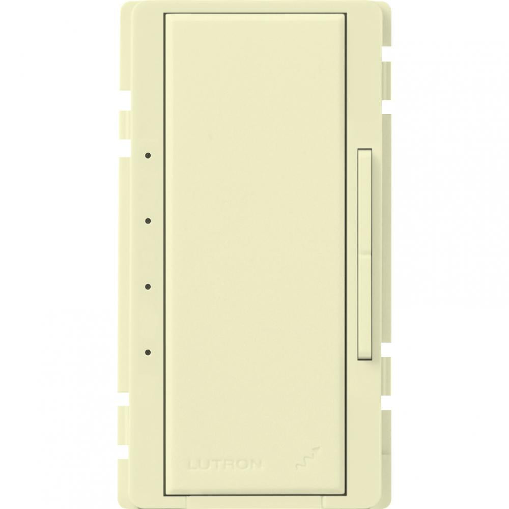 Lutron Maestro fan control in Almond