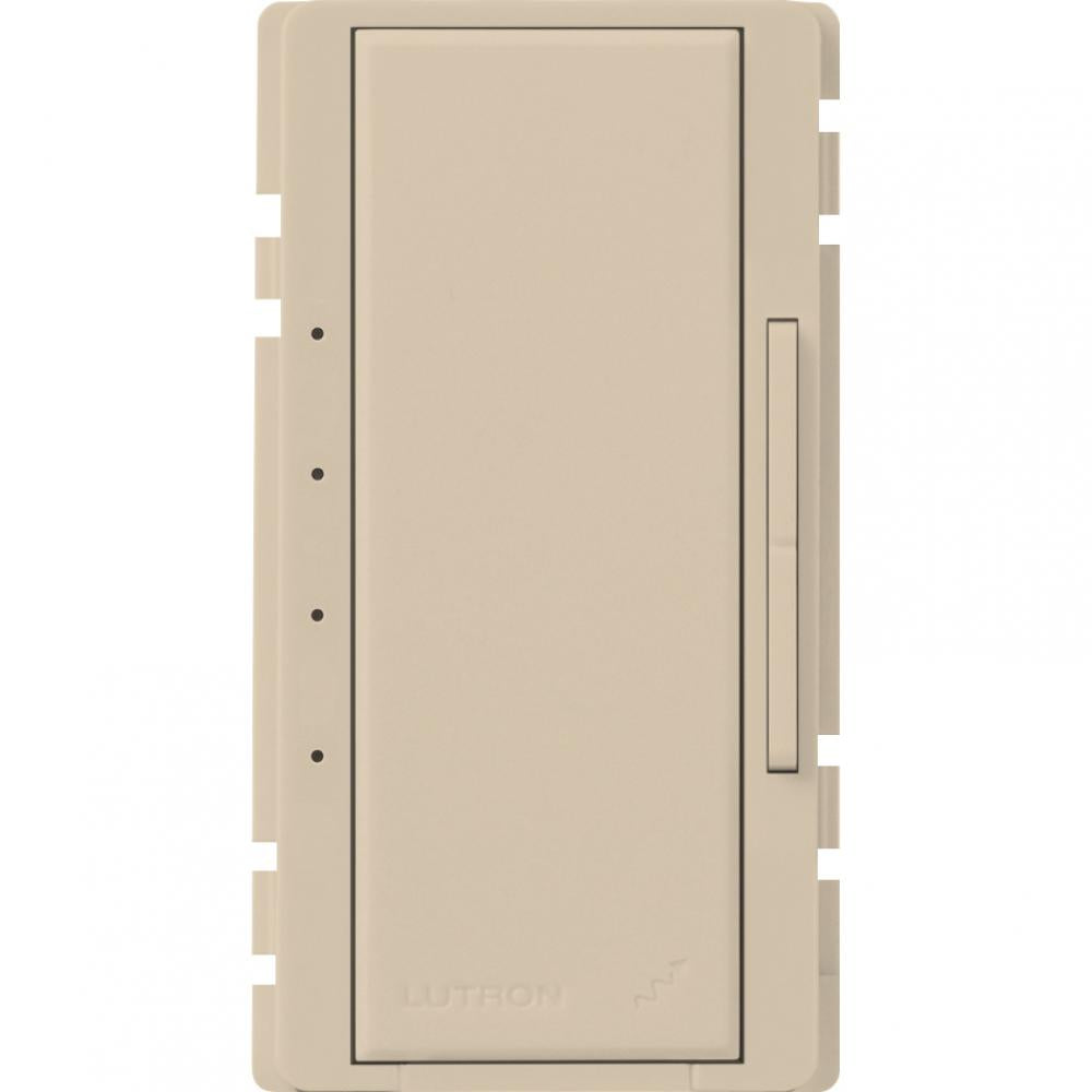 Lutron Maestro fan control in Taupe