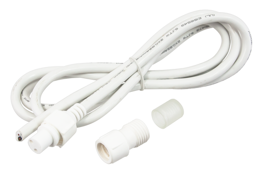Flexbrite 1/2in 5ft Power Connection Kit w/Plug - American Lighting RL-LED-CONKIT-1.6AMP